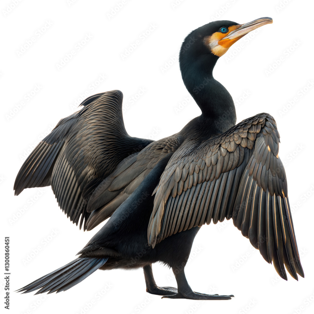 Fototapeta premium Cormorant AI Generated Image