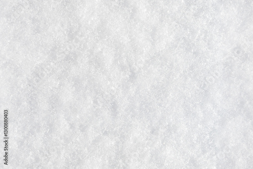 A flat, evenly lit photograph of snow, creating a bright, uniform texture suitable for a seamless background with a clean, minimalist aesthetic 