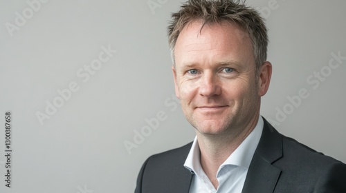 Portrait of a Man in a Suit, Professional Headshot