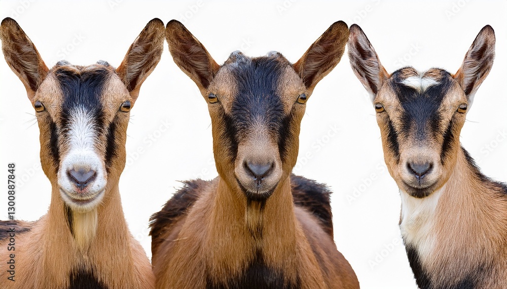 Fototapeta premium goat and baby