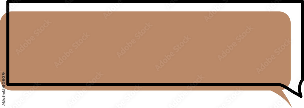 vector illustration of an abstract speech bubble vector illustration of an abstract speech bubble