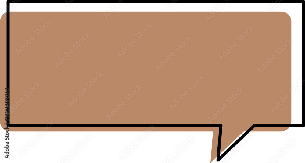 vector illustration of an abstract speech bubble vector illustration of an abstract speech bubble