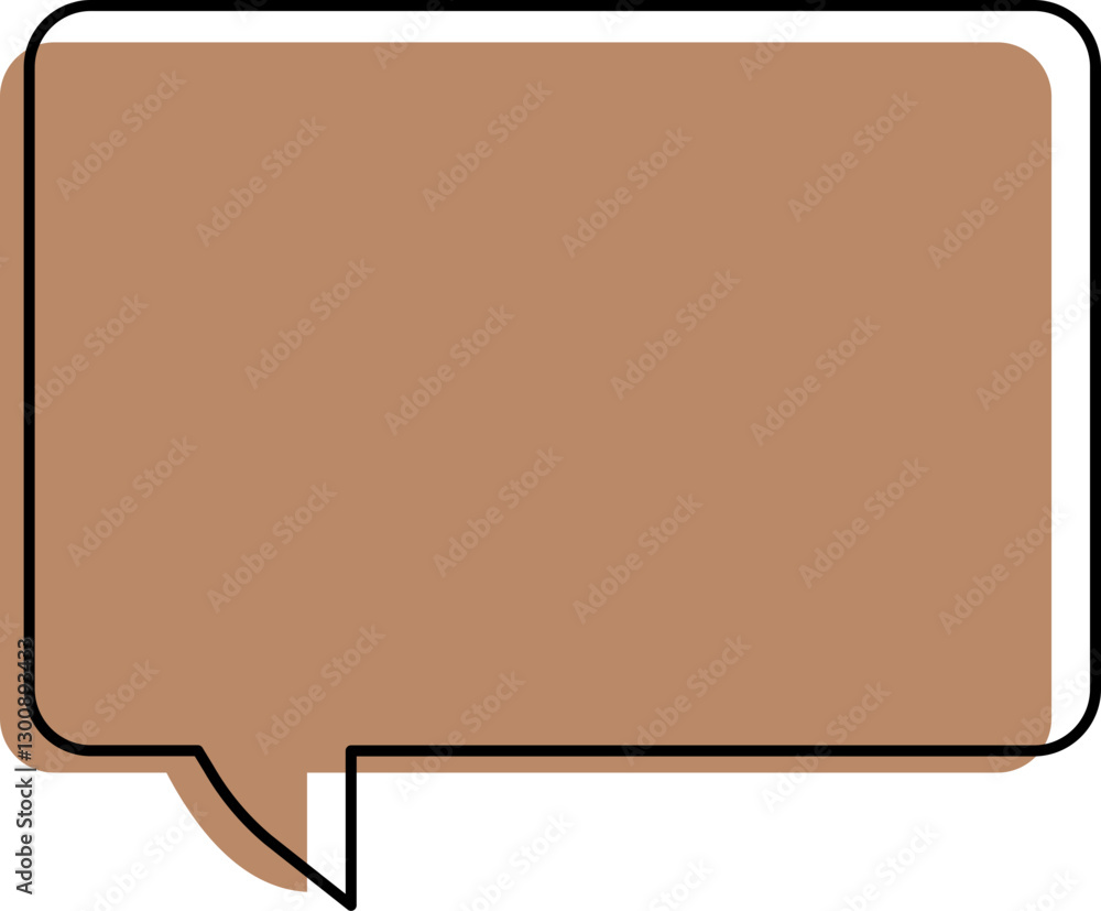 vector illustration of an abstract speech bubble vector illustration of an abstract speech bubble
