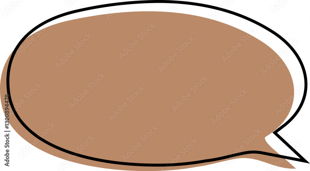 vector illustration of an abstract speech bubble vector illustration of an abstract speech bubble