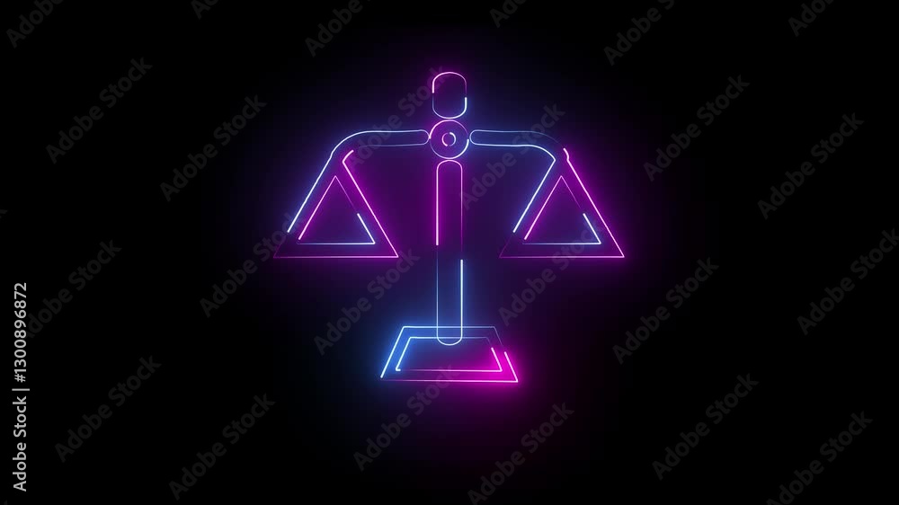 Business ethics and corporate responsibility concept for integrity, accountability, teamwork, fair practices, and ethical standards in corporate environments. Ethics icon on black background