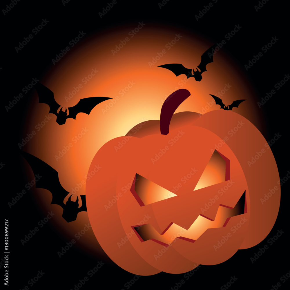 Fototapeta premium Halloween vector illustration