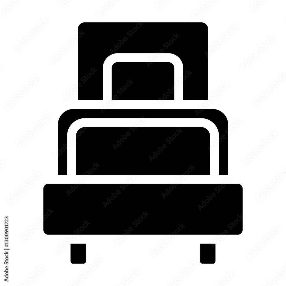 single bed icon single bed icon