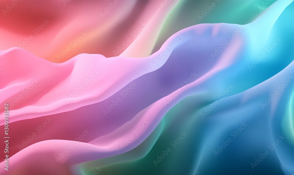 Obraz premium Abstract Flowing Fabric (4)