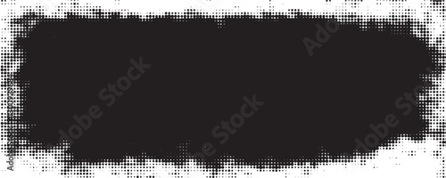 Set of Torn Paper Frames. Vector Collage Shape of Black Ripped Papers Silhouettes isolated on white background.