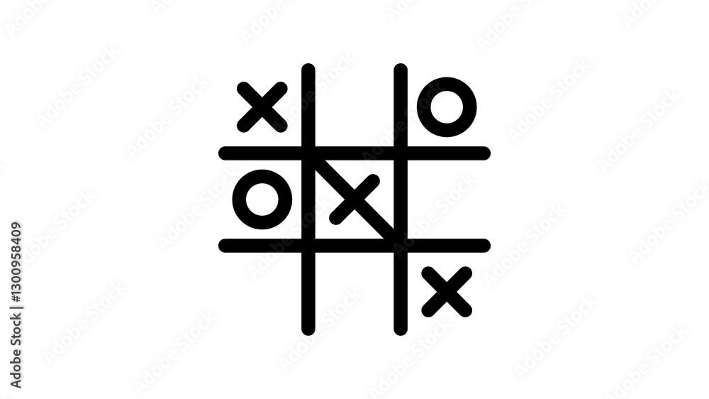 tic tac toe animated icon tic tac toe animated icon
