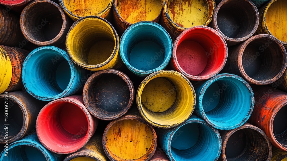 Colorful Rustic Painted Wooden Cylinders Abstract Background Texture Design Pattern Bright Yellow Red Blue Brown Vintage Grunge Stacked Circles art Colorful Rustic Painted Wooden Cylinders Abstract Background Texture Design Pattern Bright Yellow Red Blue Brown Vintage Grunge Stacked Circles art