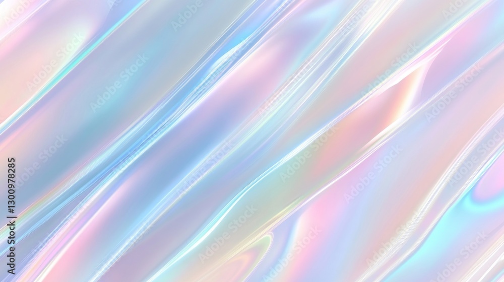 Pastel holographic abstract background Pastel holographic abstract background