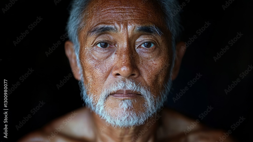 An elderly man with deep-set eyes and a thoughtful expression reveals a lifetime of wisdom An elderly man with deep-set eyes and a thoughtful expression reveals a lifetime of wisdom