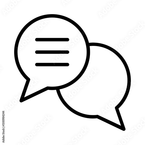 bubble chat icon