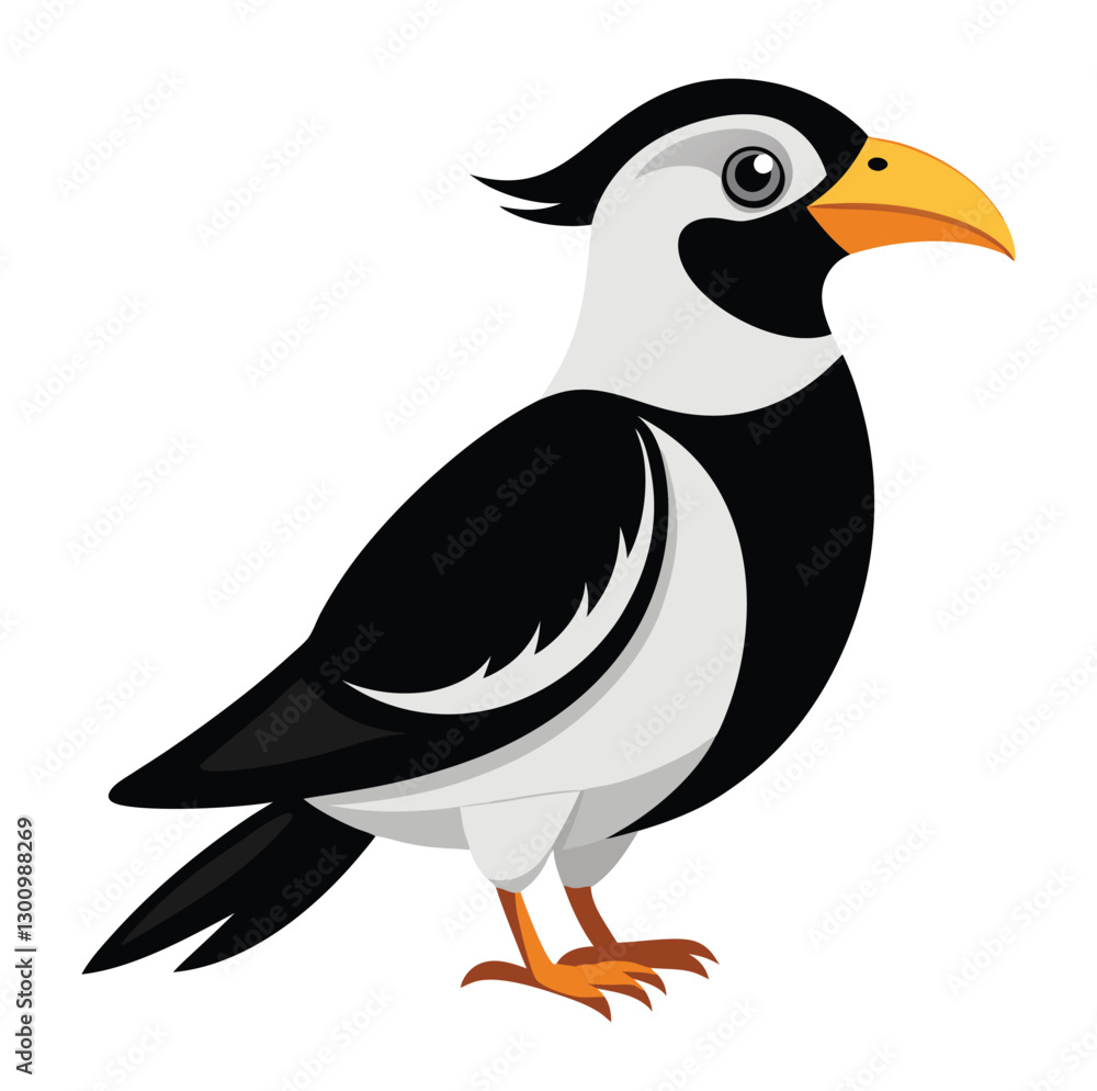 A cute black bird with wings line art icon sign silhouette vector illustration for photo overlays t-shirt print flyer poster design web banner. A cute black bird with wings line art icon sign silhouette vector illustration for photo overlays t-shirt print flyer poster design web banner.