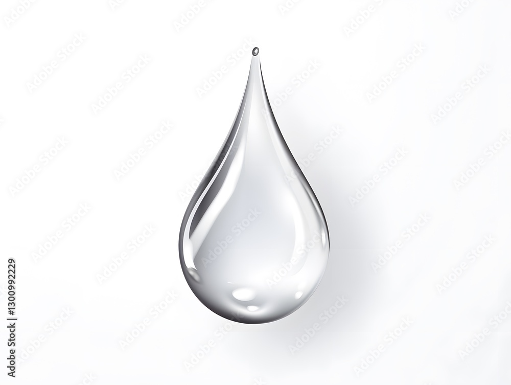Water drop on white background. drop of water isolated Water drop on white background. drop of water isolated