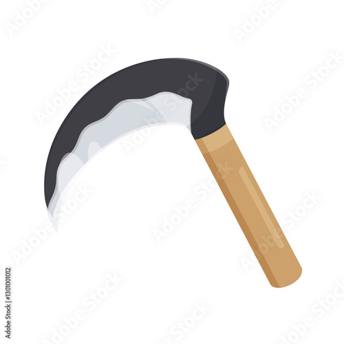 かわいい鎌のイラスト