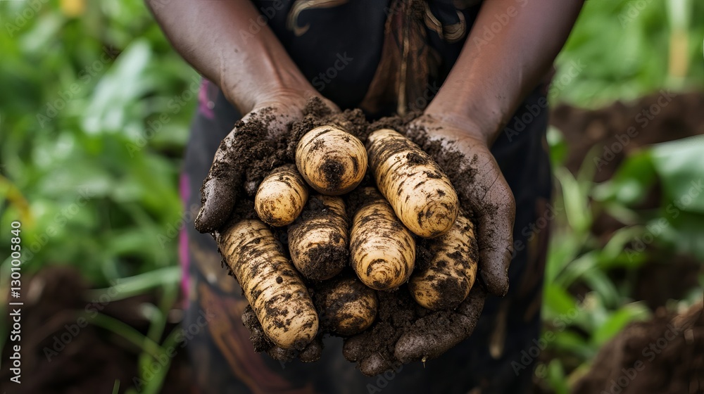 Freshly Harvested Organic Potatoes Rustic Hands Farmer Agriculture Soil Brown Dirt Natural Food Crop Farming Gardening Harvest Vegetables Plantation Freshly Harvested Organic Potatoes Rustic Hands Farmer Agriculture Soil Brown Dirt Natural Food Crop Farming Gardening Harvest Vegetables Plantation