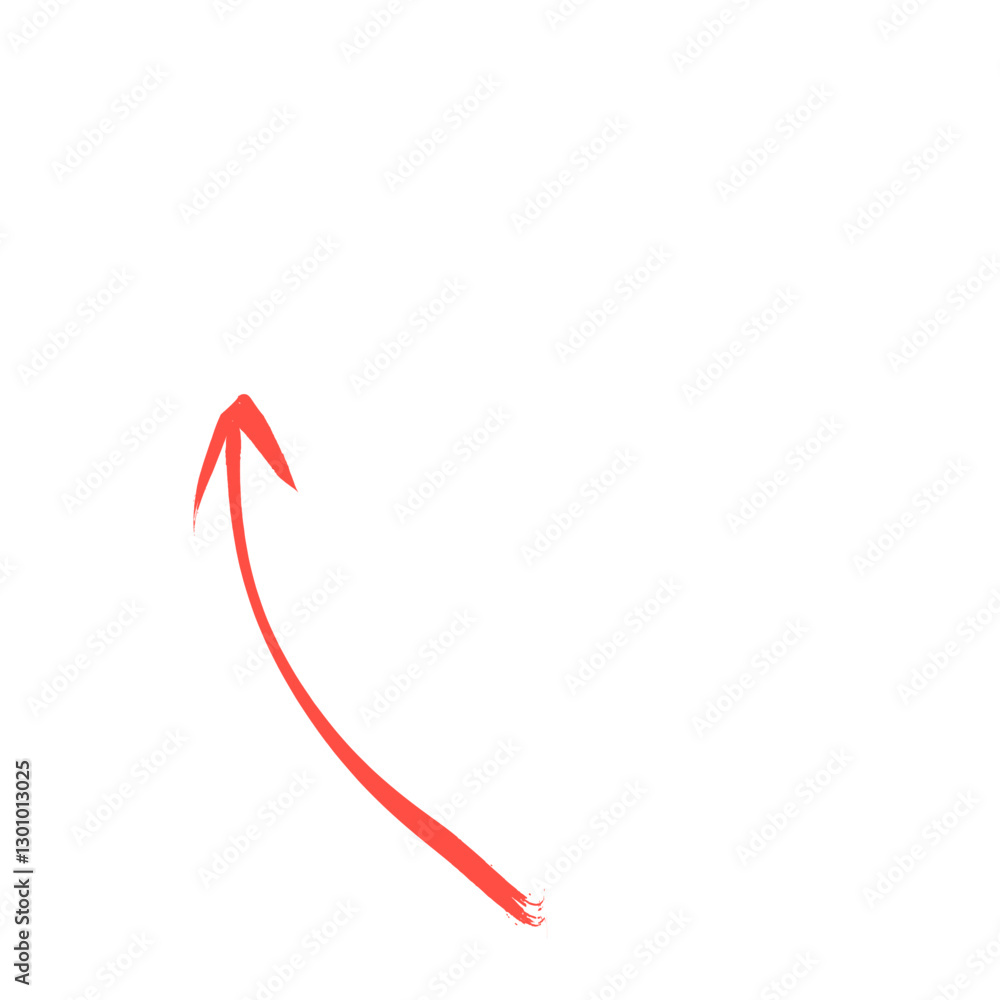 Red grunge arrow direction Red grunge arrow direction