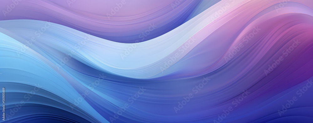 Fototapeta premium Abstract purple background with waves. light wavy colored background purple and blue color