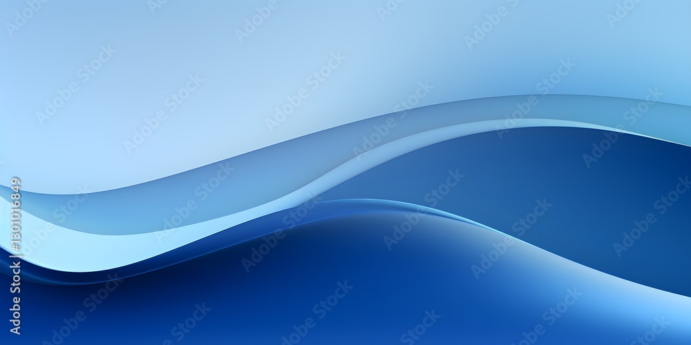 Abstract blue wave background. abstract art with flowing blue wave on a soft blue background Abstract blue wave background. abstract art with flowing blue wave on a soft blue background