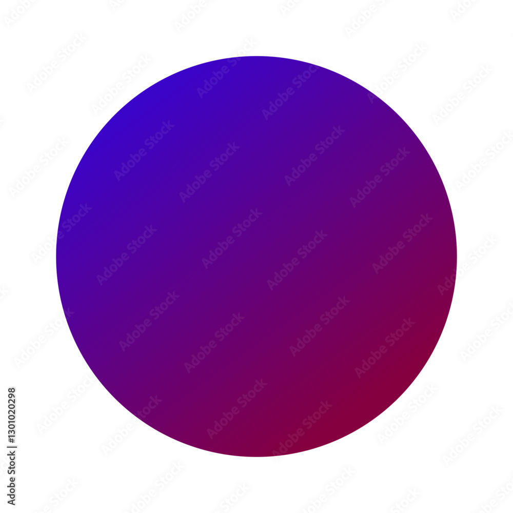 Vibrant gradient circle shape. Colorful round gradient circle design element. Vibrant gradient circle shape. Colorful round gradient circle design element.