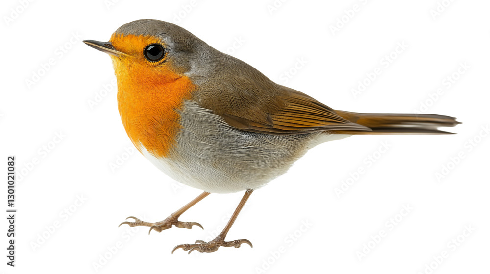robin bird isolated on white background , transparent png robin bird isolated on white background , transparent png