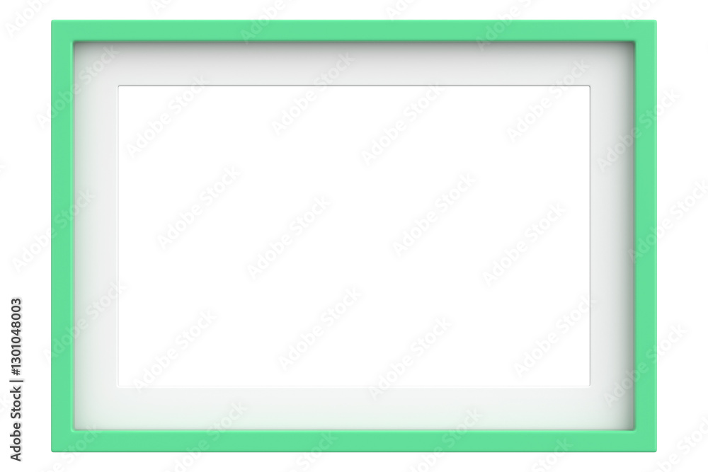 Picture frame. Landscape frame. 3D illustration. Picture frame. Landscape frame. 3D illustration.