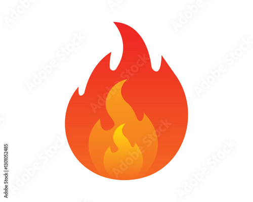 Fire  colorful icon