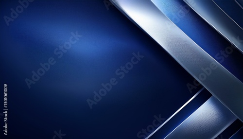 A sophisticated deep navy blue background with soft metallic silver gradient accents, symbolizing trust and excellence.