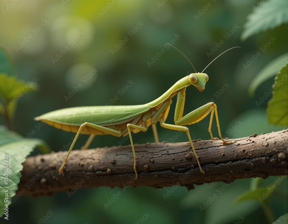 Silent Hunter: The Majestic and Strategic Praying Mantis Silent Hunter: The Majestic and Strategic Praying Mantis