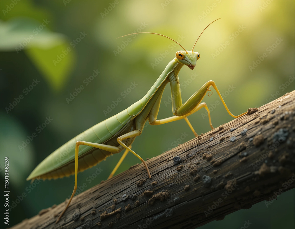 Silent Hunter: The Majestic and Strategic Praying Mantis Silent Hunter: The Majestic and Strategic Praying Mantis