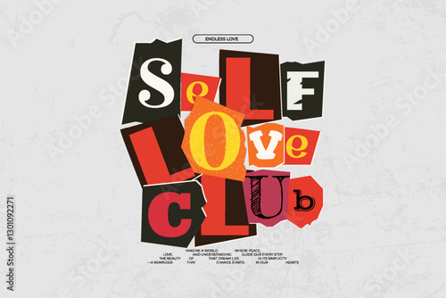 Creative streetwear typography quotes concept vector graphic design	