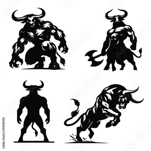 Mythical Minotaur & Ferocious Bulls – Symbols of Strength and Power