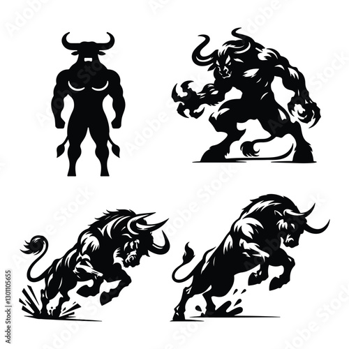 Mythical Minotaur & Ferocious Bulls – Symbols of Strength and Power