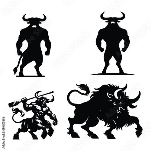 Mythical Minotaur & Ferocious Bulls – Symbols of Strength and Power