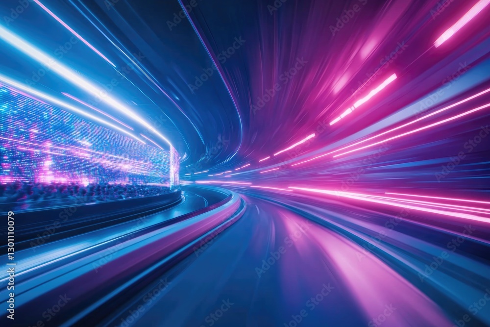 vibrant futuristic esports stadium with dynamic led lights and bustling digital arena vibe audience deeply immersed vibrant futuristic esports stadium with dynamic led lights and bustling digital arena vibe audience deeply immersed