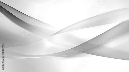 Wallpaper Mural Abstract waves of light and dark colors are overlapping Torontodigital.ca