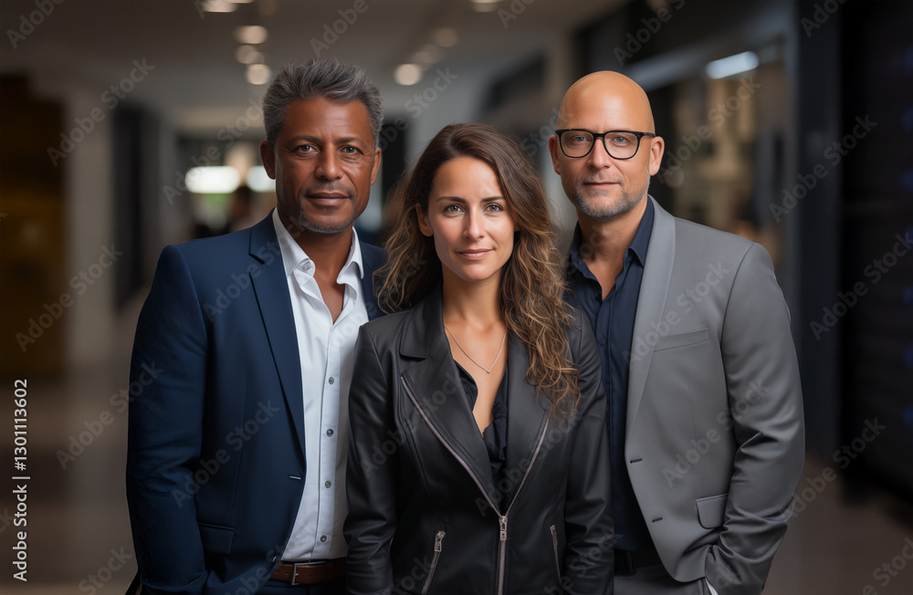 portrait of business team portrait of business team