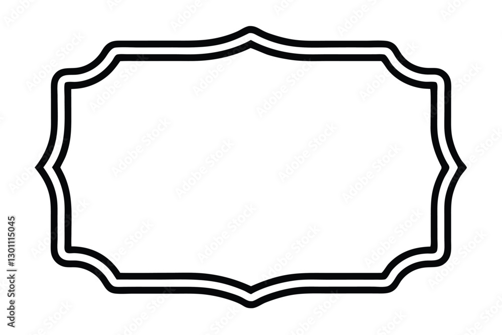 vector illustration of a frame vector illustration of a frame