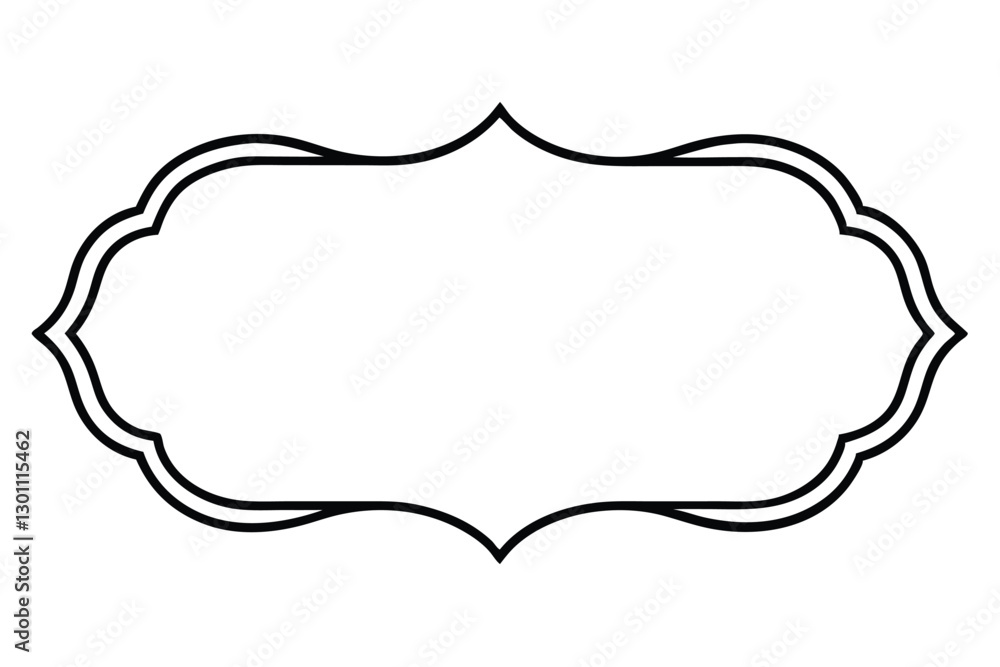 vector frame with floral ornament vector frame with floral ornament