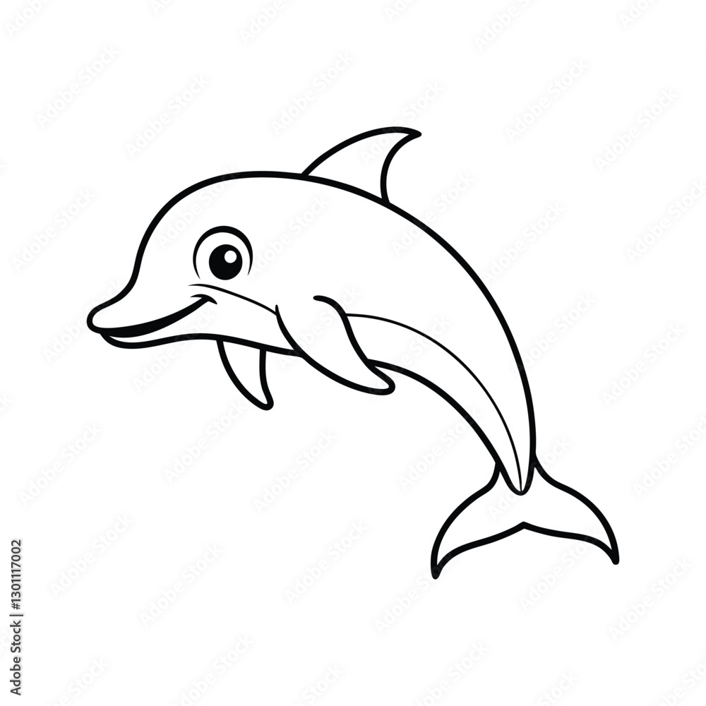 funny dolphin line art funny dolphin line art