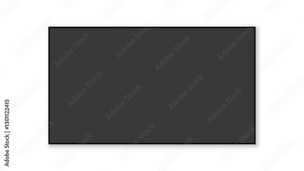 A dark rectangular shape with a subtle shadow effect is displayed on a transparency grid for versatile multimedia applications and digital content creation. A dark rectangular shape with a subtle shadow effect is displayed on a transparency grid for versatile multimedia applications and digital content creation.