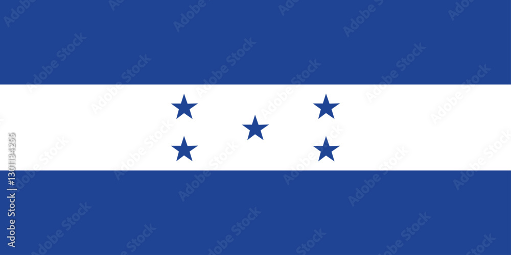 Naklejka premium Honduras flag 