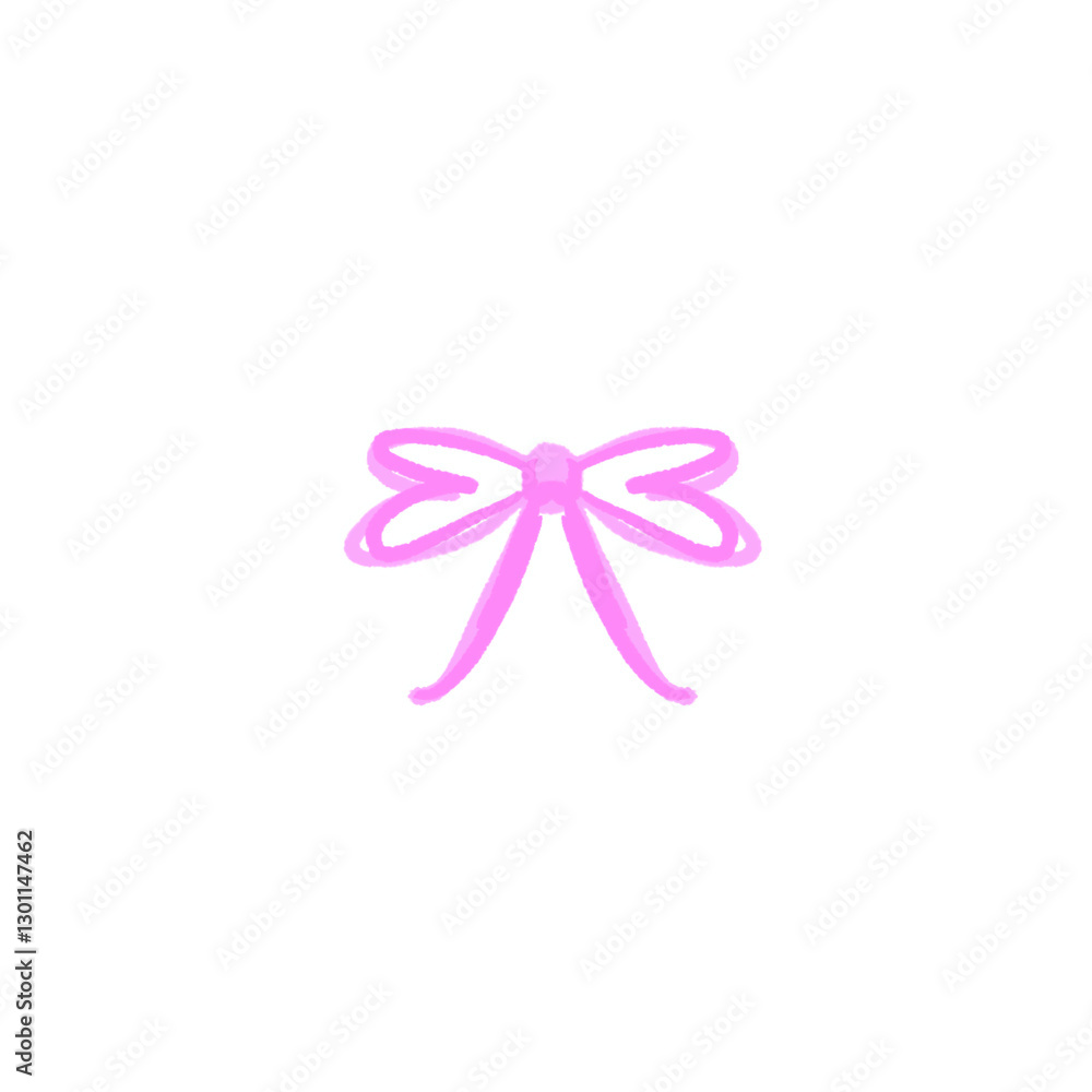 Naklejka premium pink ribbon
