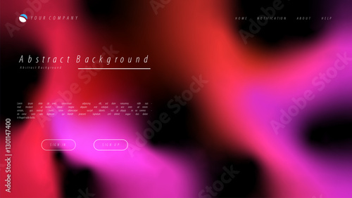 Mesh gradient abstract background for your landing page design. Minimal background for website designs