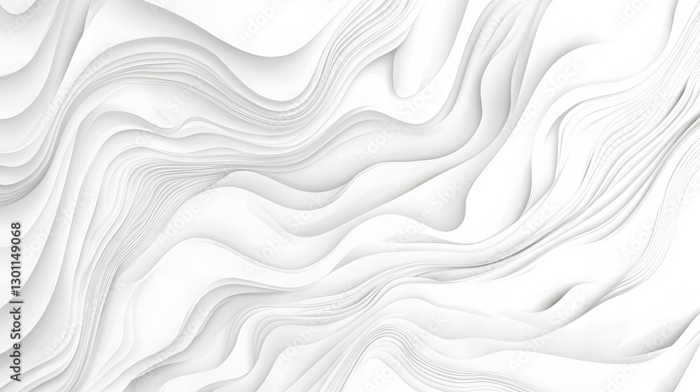 Abstract Waves: Abstract depiction of dynamic flowing waves in grayscale, presenting an artistic view. Abstract Waves: Abstract depiction of dynamic flowing waves in grayscale, presenting an artistic view.