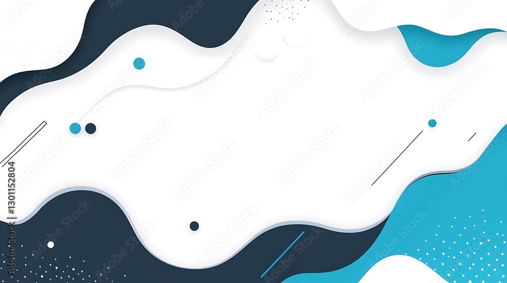 A Clean Abstract Wave Background with Blue and Dark Blue Elements A Clean Abstract Wave Background with Blue and Dark Blue Elements