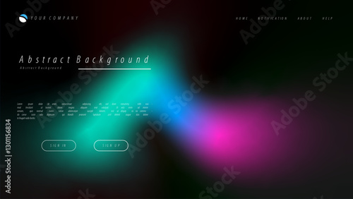 Mesh gradient abstract background for your landing page design. Minimal background for website designs
