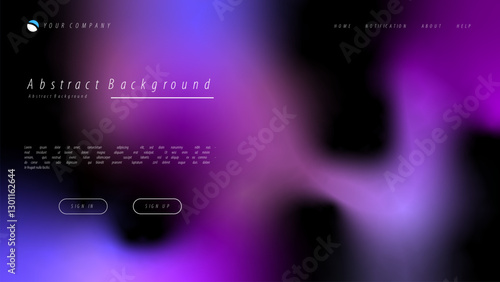 Mesh gradient abstract background for your landing page design. Minimal background for website designs